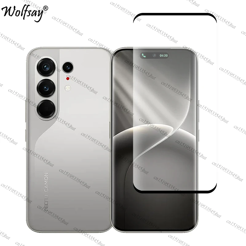 Premium Full Cover Tempered Glass Screen and Camera Protector