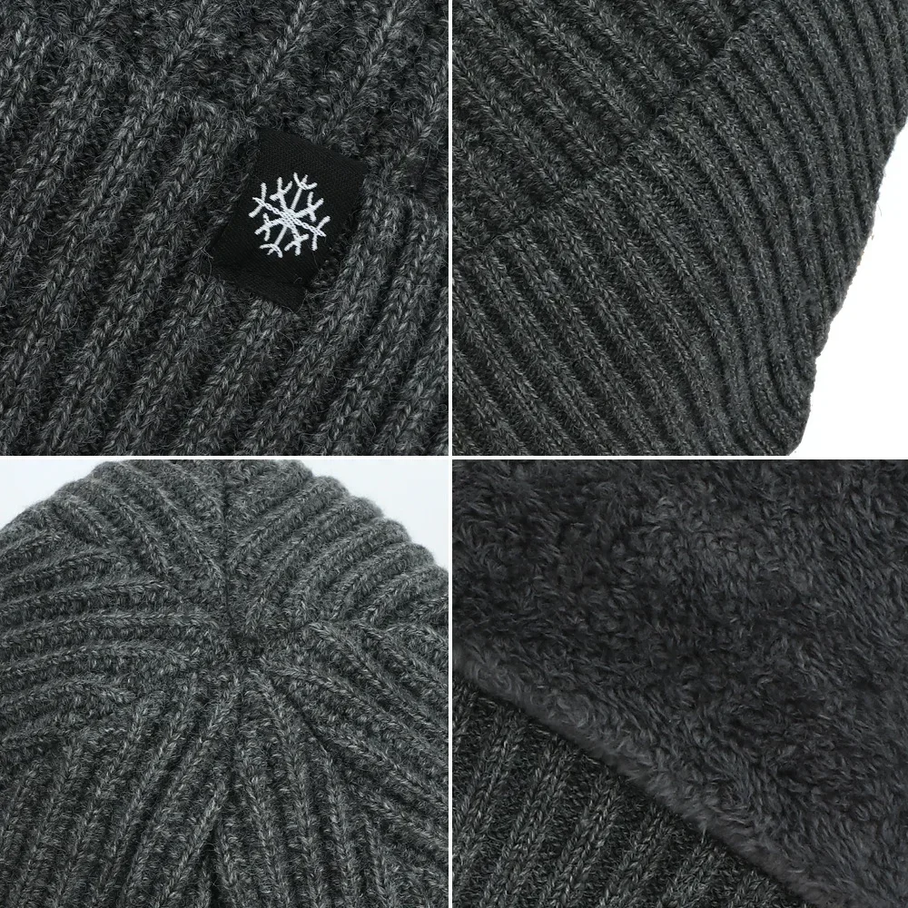 Winter Warm Acrylic Fiber Ear Protection Hat for Men