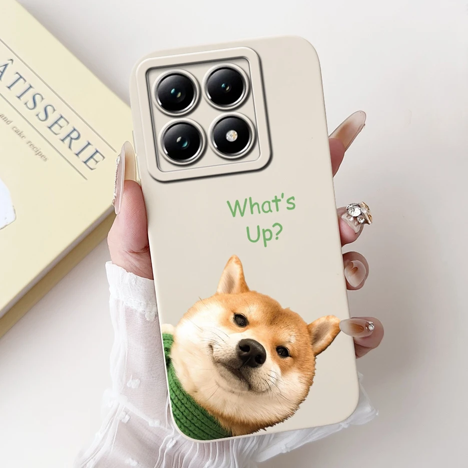 Cute Dog Cartoon Soft TPU Case - Full Camera Protection Cover