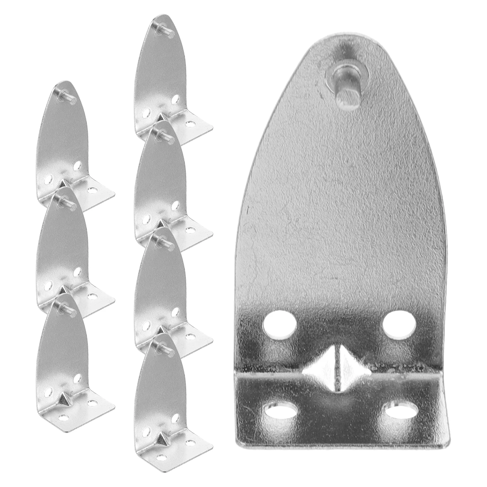 8 Pcs Metal Design Blind Brackets Replacement Parts Rv Blinds Vertical Blinds Window Hardware Accessories Mini Brackets Set