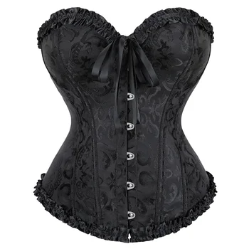 Vintage Corset Top Gothic Corsets Steampunk Bustier Lace Bustiers And Corsets Plus Size Sexy Bustiers
