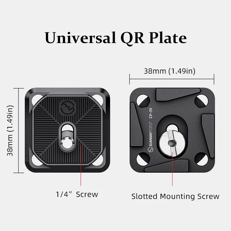 Sunwayfoto Câmera Clip qr Plate Compatível com Arca-swiss p ** Sign Pcs Cp392 - Image 2
