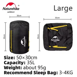 Compact Splash - Proof Compression Bag for Camping and Travel Essentials (Large - 35L)