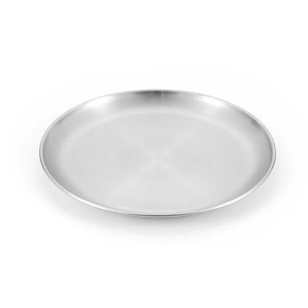 Stainless Steel Camping Plates 2