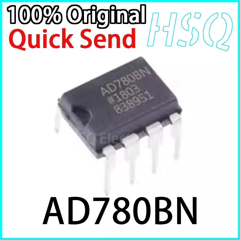 

1PCS AD780BN AD780BNZ Brand New Original High-precision Reference Chip with Direct Insertion DIP-8