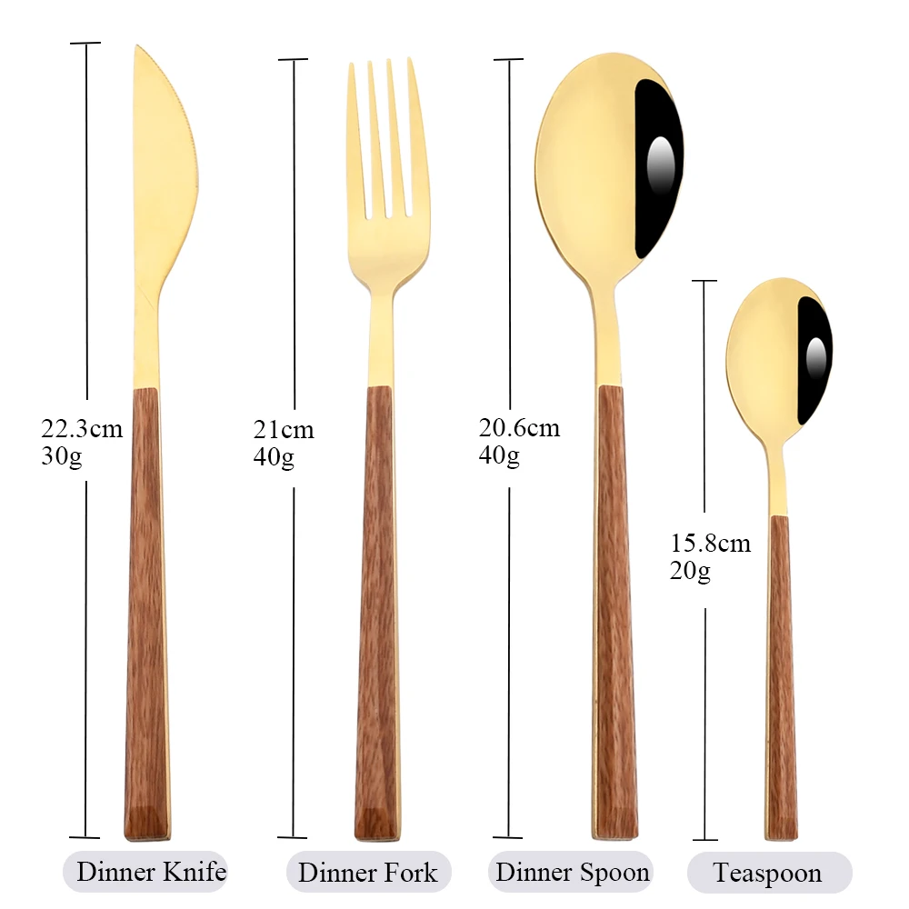 Drmfiy 24Pcs   ı Ʈ  ũ  Flatware Ʈ η ƿ Į  Ʈ   ı Ʈ