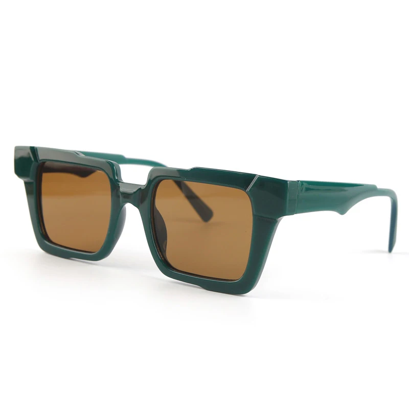 Square blackout glasses, anti blue light, men's and women's flat sunshade, fashionable and luxurious DSQ BRAND design new model