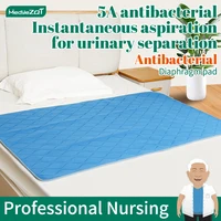 Waterproof Diaper Pad Bed Sheet for Elderly Adult Paralyzed Patient Antibacterial Washable Breathable Large Size Non-slip 1
