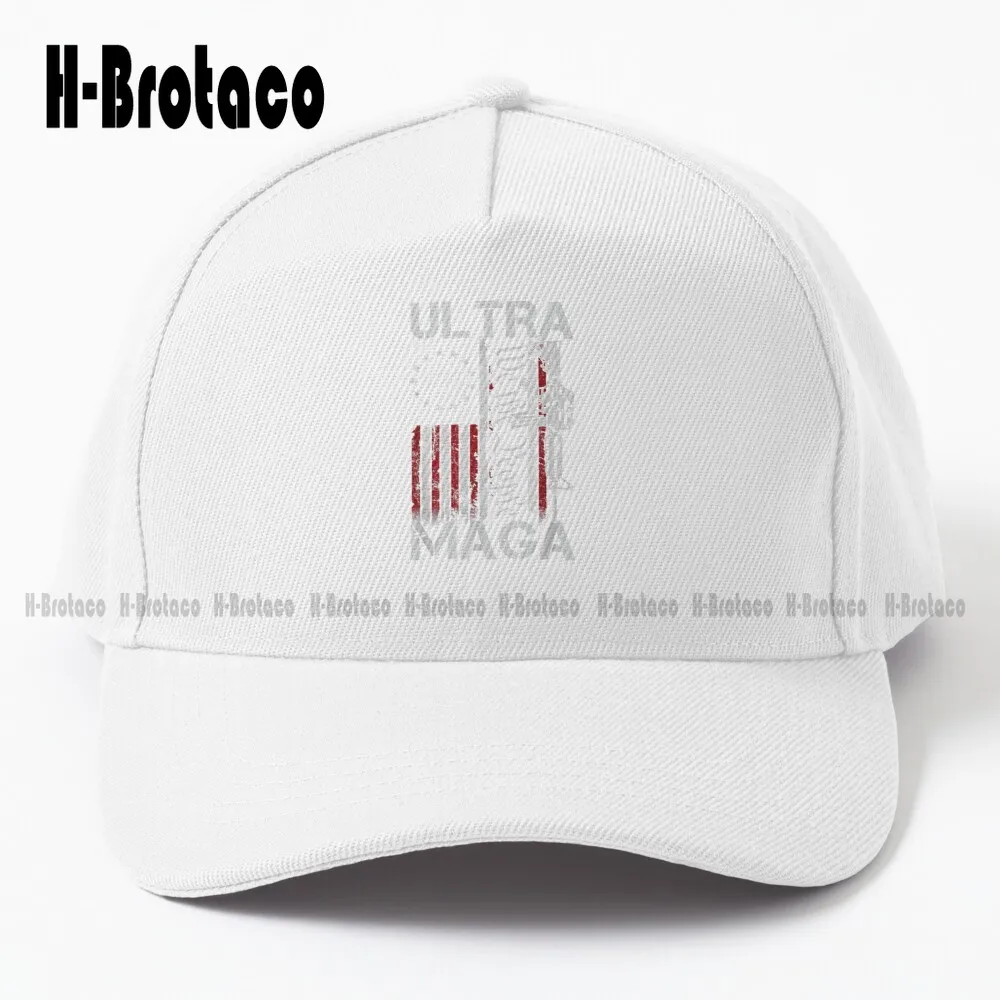 Ultra Maga Proud Ultra-Maga Czapka Z Daszkiem Trump 2024 Czapki Dla Psów Spersonalizowane Niestandardowe Unisex Dorosłych Nastolatek Młodzieży Lato Cz