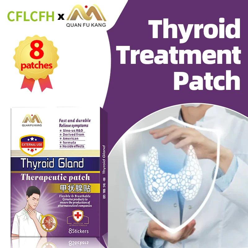 

Thyroid Gland Treatment Patch Hyperthyroidism Hypothyroidism Thyroiditis Anti Swelling Medicine Thyroid Nodule American Formula