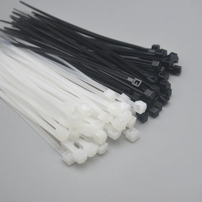 nylon kabelbindere brugt udendørs på hegn og haverværktøj