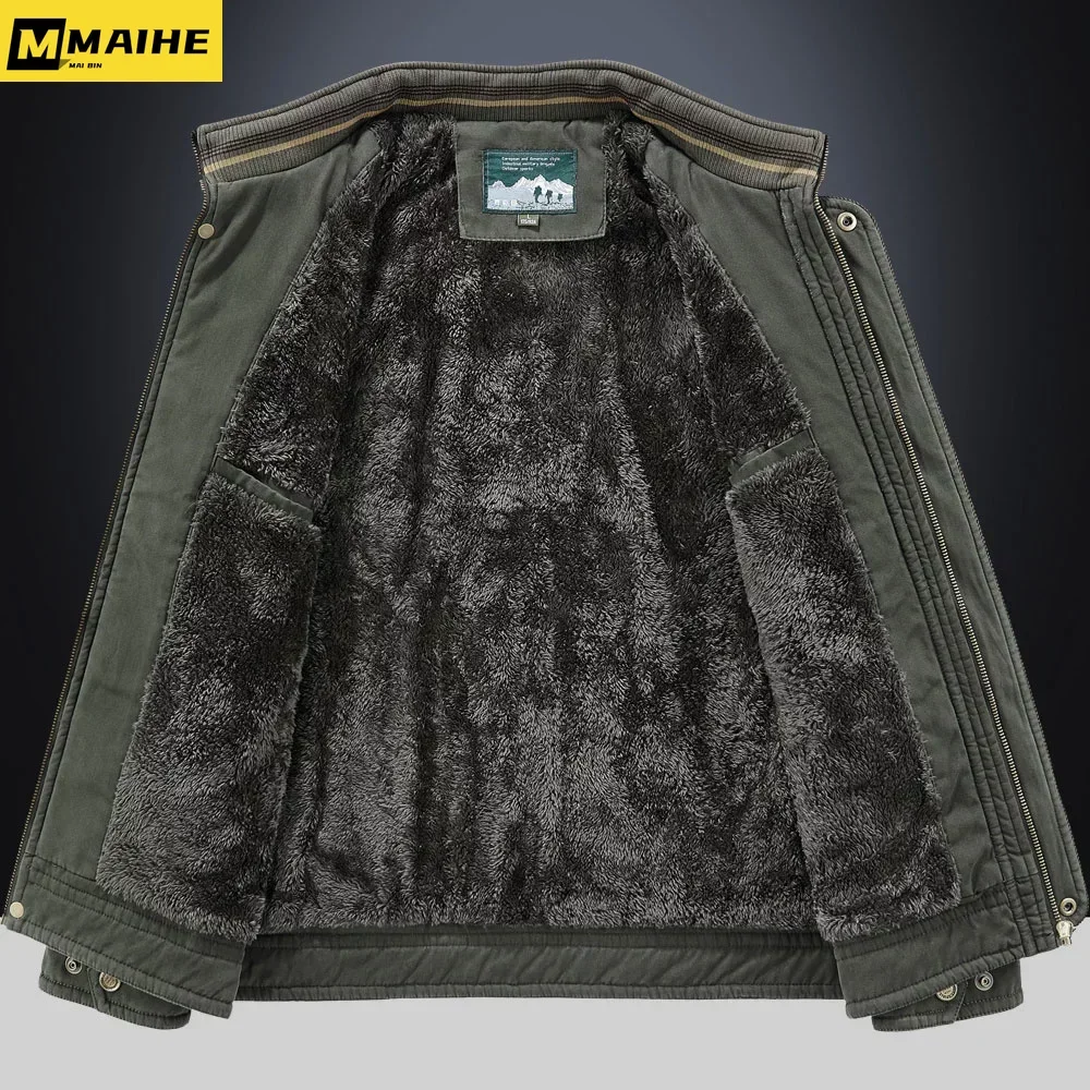 2023 Parkas Bomber Male Fashionable Motorcycle Jacket Camping Heating Work Wear Casual Coat Men's Custom Tactical Clothing Coats
