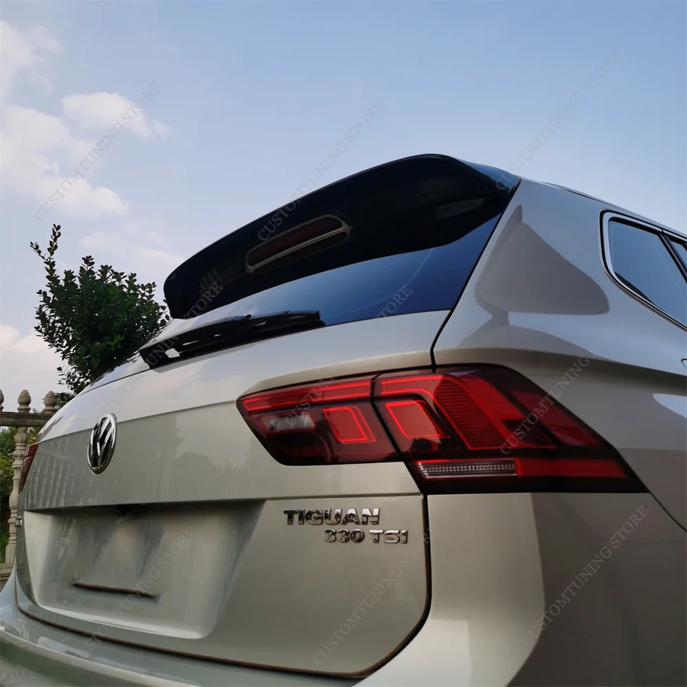 ORIGINAL VW TIGUAN II (MQB) rear diffuser set tuning spoiler black chrome  OEM £337.70 - PicClick UK