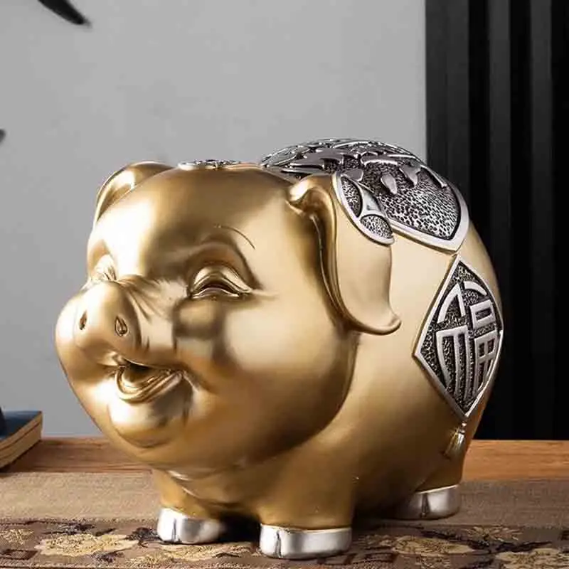 

Piggy Bank Saving Money Boxes Kawaii Counter Treasure Hidden Money Boxes Kids Large Size Coffre Fort Argent Bedroom Decorations