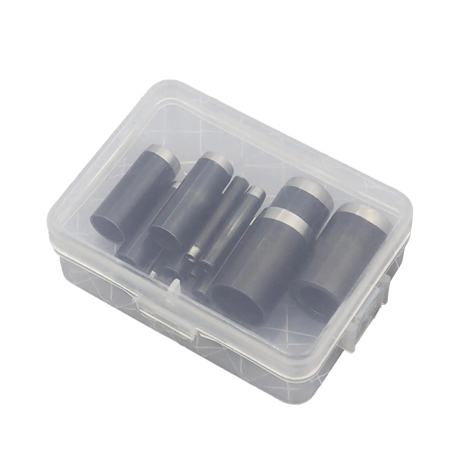 15Pcs 가죽 펀치 커터 세트 1-15mm 시계 밴드 공예 핸드백 스트랩 벨트 캔버스 구멍에 대한 사용하기 쉬운 수제 장비