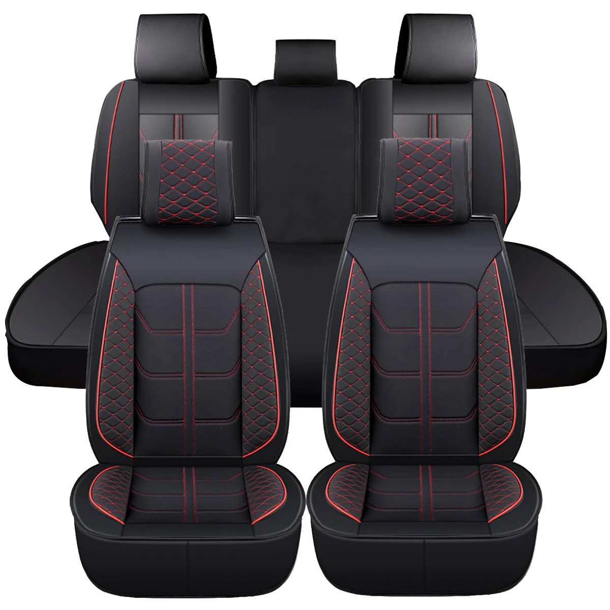 Fundas de asiento de coche, de cuero PU para Silverado 1500 2500HD 3500HD GMC Sierra 2007 2022| | - AliExpress