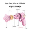 Girls Toy Gun Pink Magic Gun Electric Model Rotate with Sounds Light Cannot Shoot for Baby Kids Birthday Gifts 4