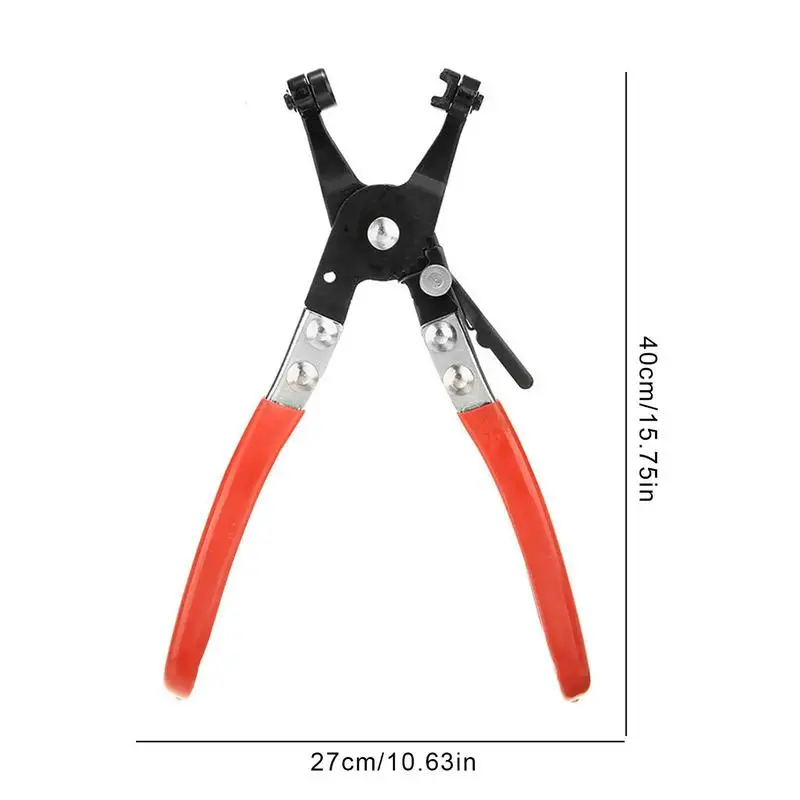 Clamping Pliers Bendable Hose Clamps Cable Type Flex Cable Long Auto Hose Clamps Straight Hose Bundle Removal Auto Repair Tools