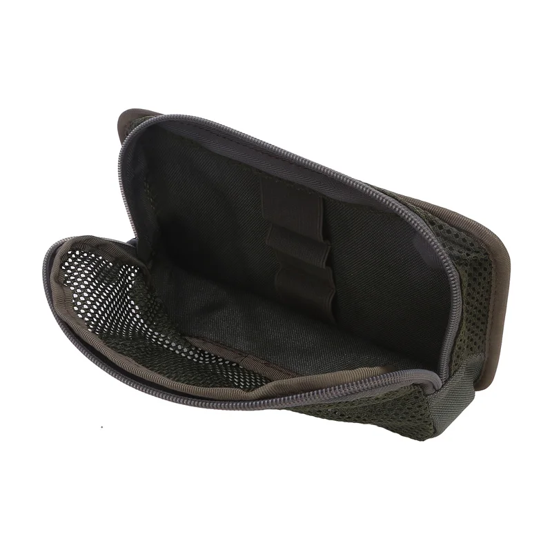 New Tactical Backpack Bag Insert Modular Organizer Hook Fasteners Mesh Pocket Utility Admin Pouch Hunting Nylon Zipper Closure 4