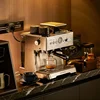 Integrated Grinding Coffee Machine for Home,Semi-automatic Milk Frothing Espresso Machine,Can Continuous Extraction of Coffee 2