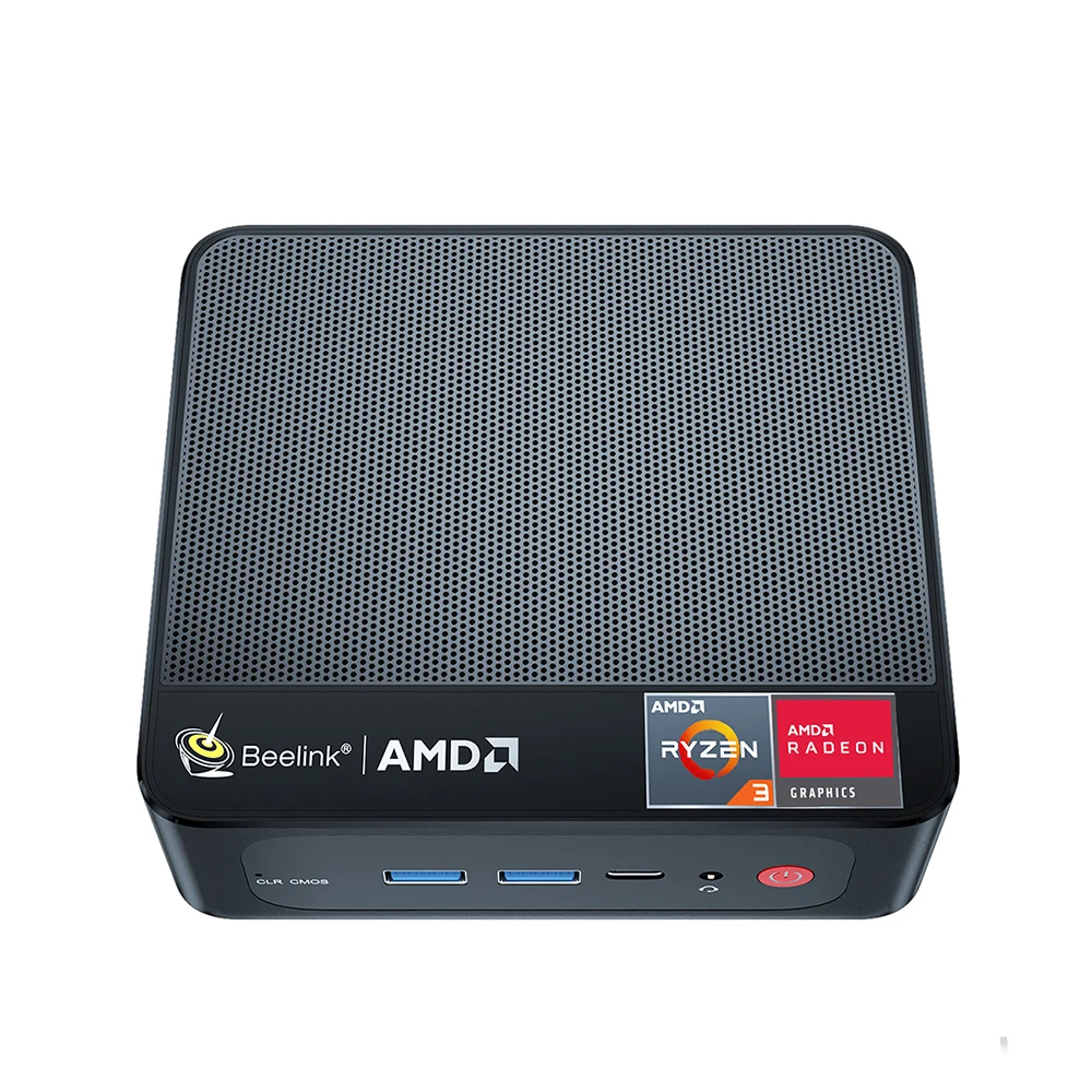YYHC-4K 3200U 3 그래픽 1200Mhz Beelink 와이파이 5 미니 PC, 1000Mbps LAN