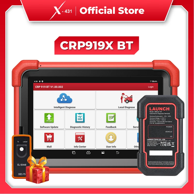 

Диагностический сканер OBD2, система CANFD, DOIP, ECU кодирование