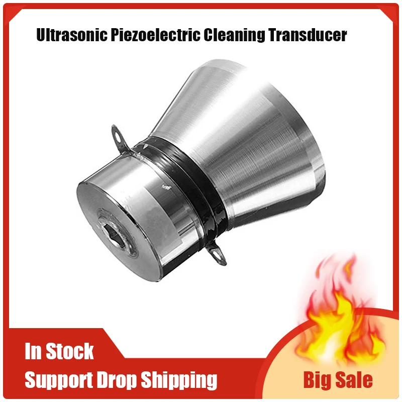 100W 28Khz Ultrasonic Piezoelectric Cleaning Transducer Cleaner High Performance Ultrasonic Piezoelectric Transducer