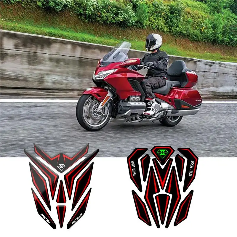 Motorcycle Decals For Men Motorcycle Tank Sticker For Honda Universal Waterproof Self-Adhesive Decals Motorcycle Accessories 4 pcs lot self adhesive caster adhesive universal wheel 360 degrees bottom storage box furniture wheel