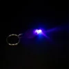 Pack of 100 LED Keychain Flashlight, 395Nm UV Keychain Flashlight, UV Light Flashlight Keychain,Purple 2