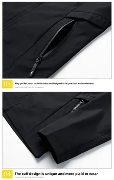 الخريف والشتاء الرجال مقنعين سترة المرأة سترة واقية مقاومة للماء في الهواء الطلق الصيد أربعة مواسم تسلق الجبال الملابس الاتجاه 6