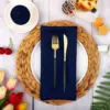 50pcs Satin Napkins Soft Dinner Napkins 43*43cm Square Table Napkins for Restaurant Weddings Party Dinner Decoration 4