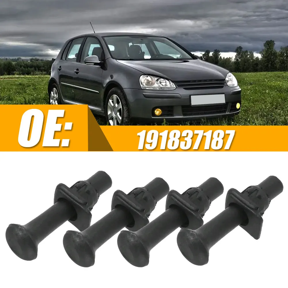 4 Set 191837187 Auto Door Lock Pin Pull Manopole Per Vw Golf Mk2 Mk3 Jetta 2 3 Scirocco Passat B2 Polo Accessori Auto Di Ricambio