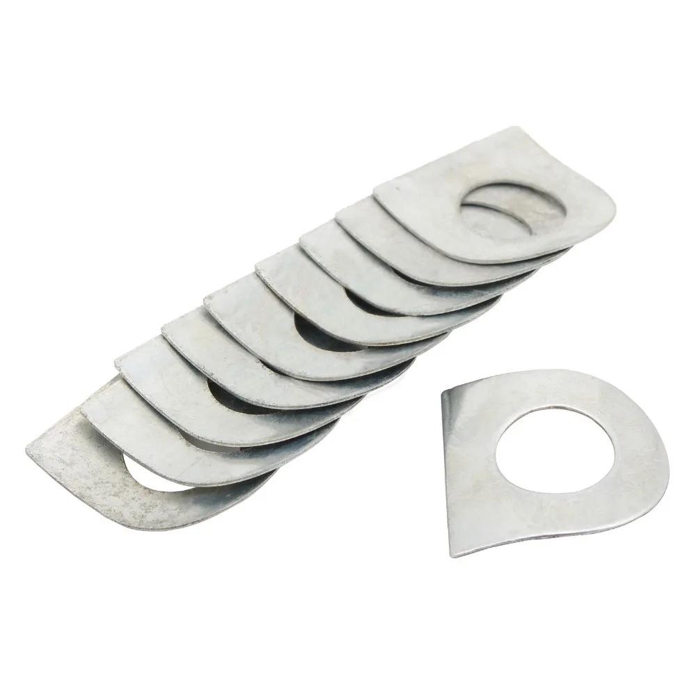 

10PCS Motorcycle Universal Foot Pegs Flexible Pedals Floor Mount Footpads For Harley Softail Touring Dyna Fatboy