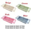 Kitchen Portable Adjustable Dish Drainer Sink Drain Basket Washing Vegetable Fruit Plastic Drying Rack Accessories Supplies 6