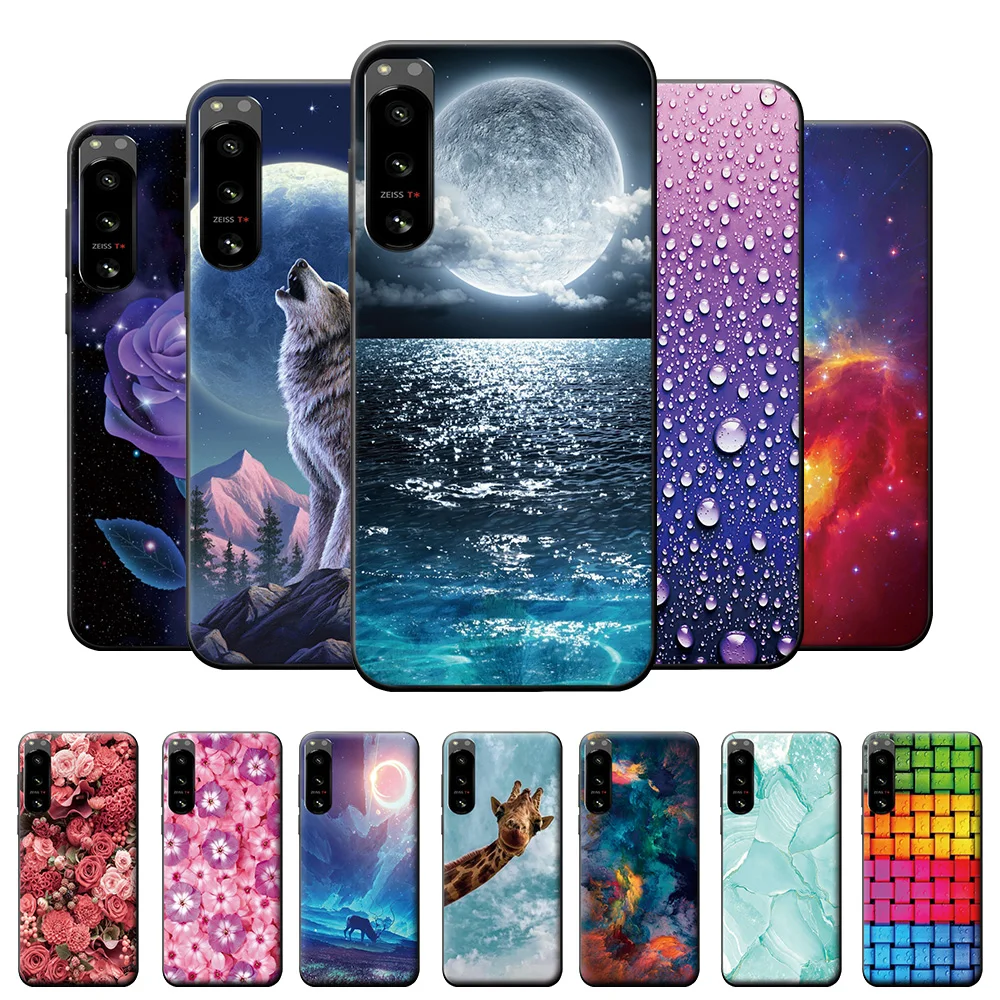 Per Sony Xperia 5 Iv Custodia Xperia 5 Iv Cover Custodia Morbida In Silicone Tpu Per Sony Xperia 5 Iv Cover Posteriore Xperia 5 Iv Fundas