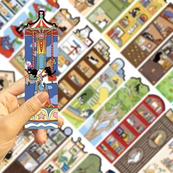 Set of 30 Adorable Cartoon Cat Bookmarks for Creative Reading and Gifting (Cat bookmark)