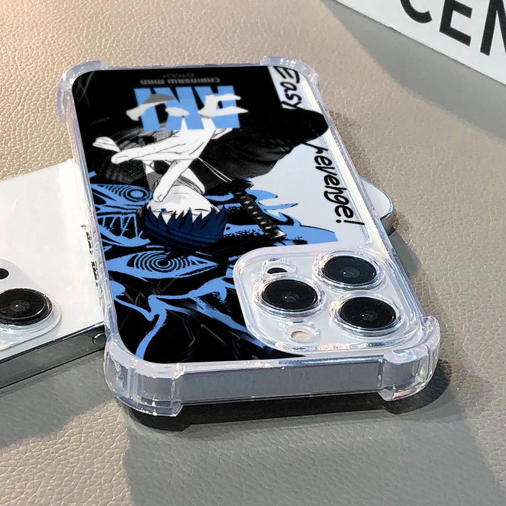 Kettensägenmann Denji Pochita Handyhülle für iPhone 17 Air 16 e 15 14 13 12 11 Pro Max Plus Mini SE 2020 2022 Anime – Detail 14