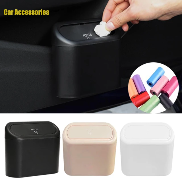 Universal Auto Mülleimer Automobil Lagerung Trash Müll Bin Auto Innen  Organizer Zubehör Mini Müll Mülleimer Abfall - AliExpress