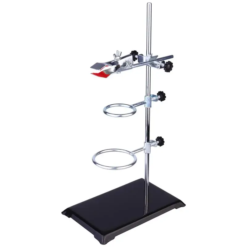 Holder Test Tube Essential Oil Distillation Kit Support Rod Laboratory Stands Retort Clamp Holes Plastic Test Tube Rack Testing