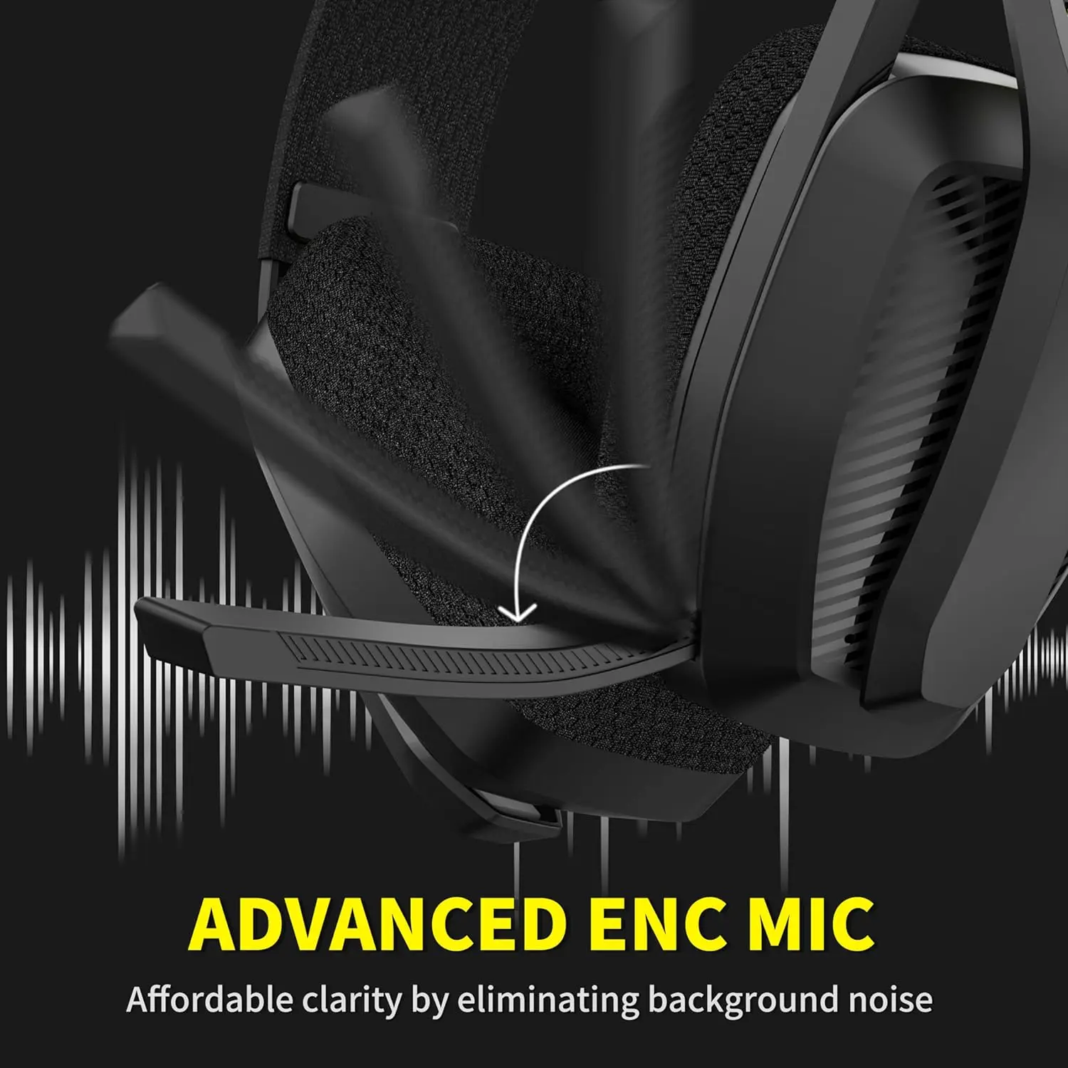 BINNUNE BW06 2.4G Szikratávirát Játék headse vel Feldobás ENC mic számára PC, PS4, PS5, gamer dual-mode Bluetooth Fejhallgató