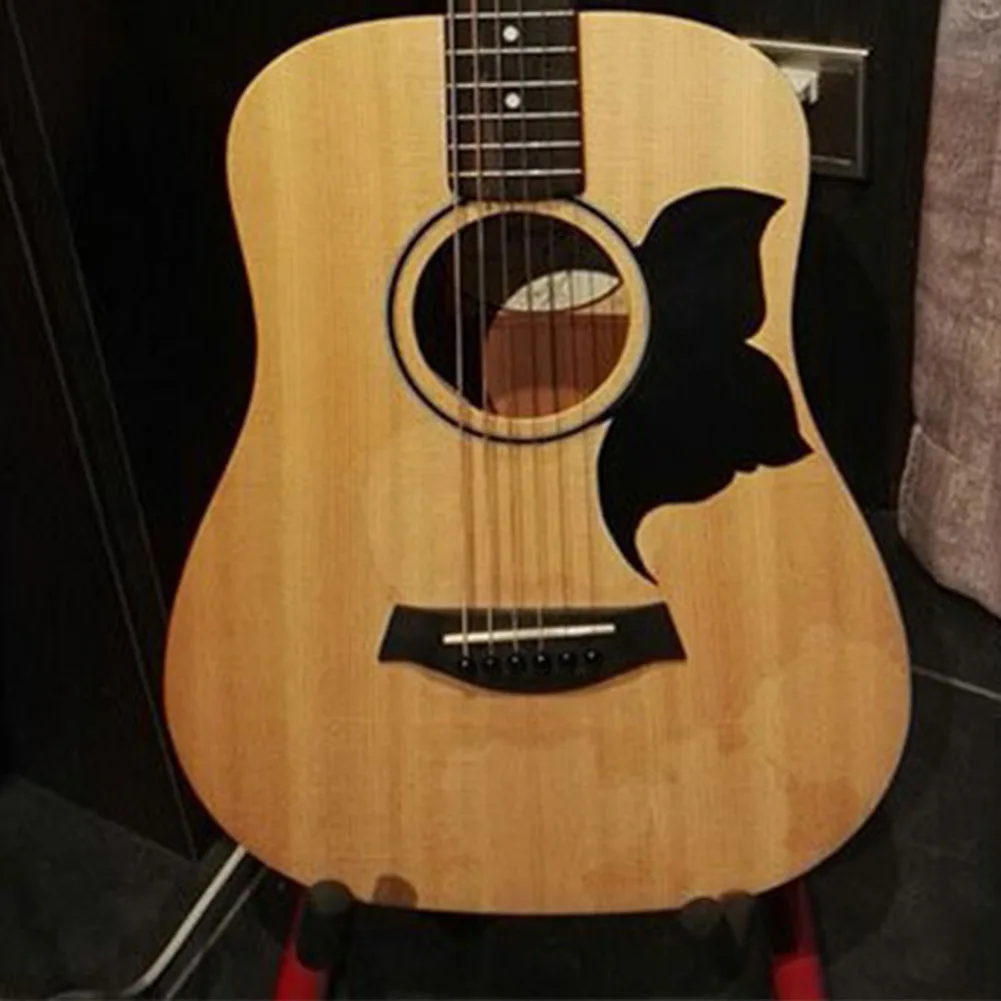 Schlagbrett für Akustikgitarre, leeres Blatt, selbstklebende, dünne Schutzfolie, 20 x 17 cm, Zelluloid/PVC-Gitarrenzubehör – Detail 7