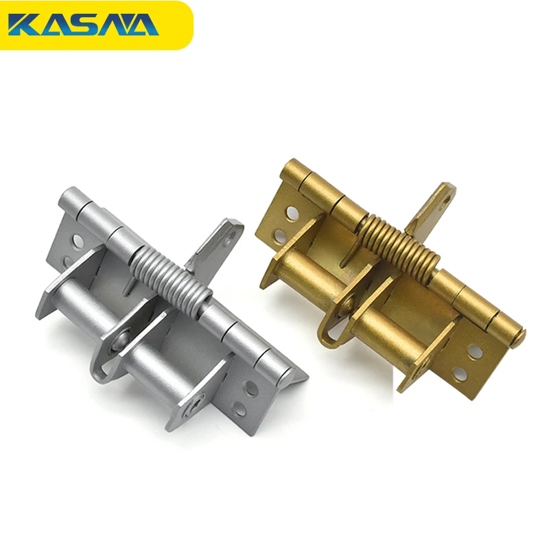 

Invisible Self-Closing Door Hinge Automatic Rebound Hinge 90 Degrees Positioning Door Closer Spring Loaded Door Hinge