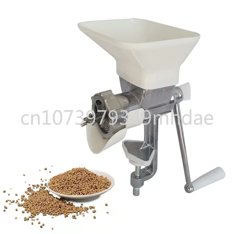 

Manual Feed Pellet Machine Small Animals Food Feed Granulator Fish Bird Cat Dog Pet Feed Pellet Making Processing Tool