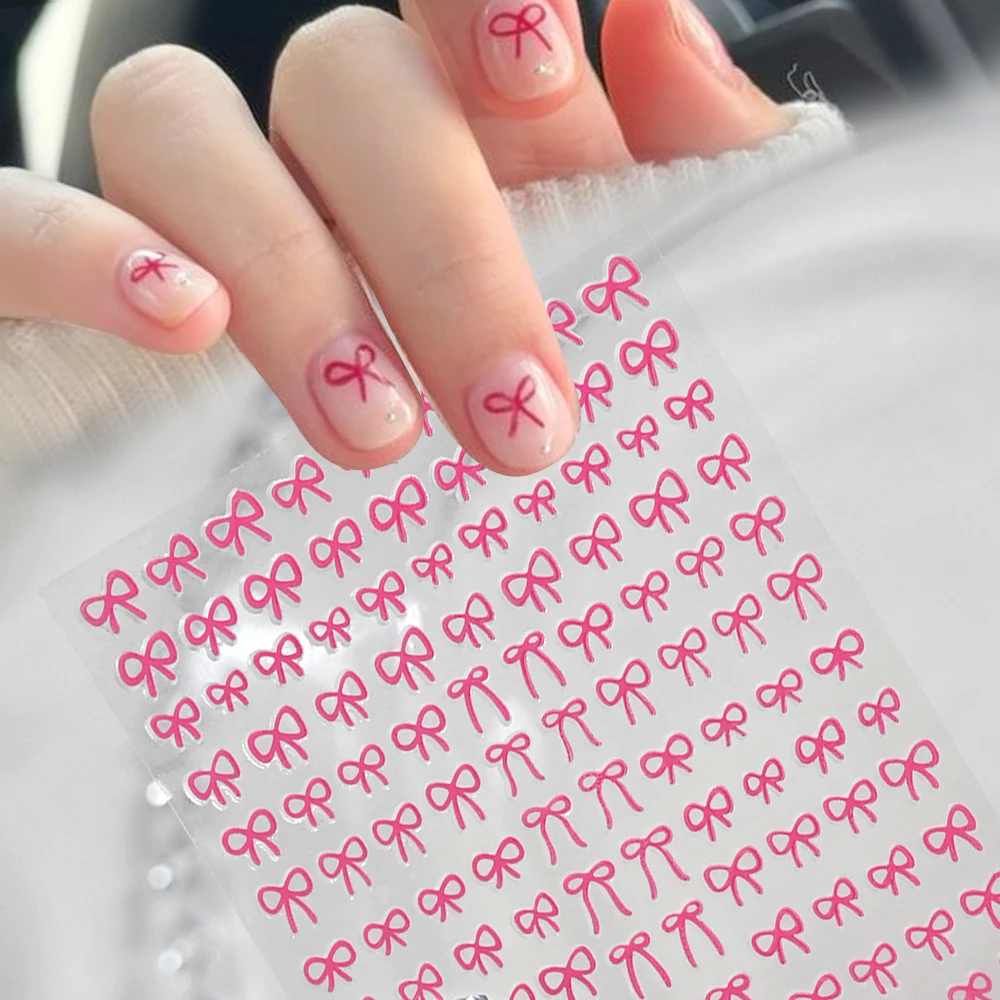Bowknot Nail Stickers 7
