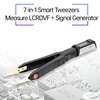 MINIWARE Portable Digital Smart Tweezers DT71 LCR SMD Tester 10KHz Meter Signal Generator Debugging Reparing Tool OLED Display 2