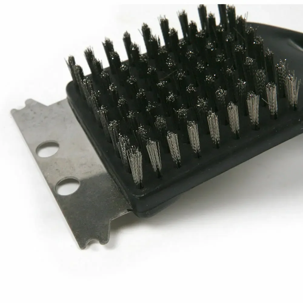 BBQ Cleaning Brush Barbecue Oven Grill Steel Scraper Brushes Household Kitchen Tools
