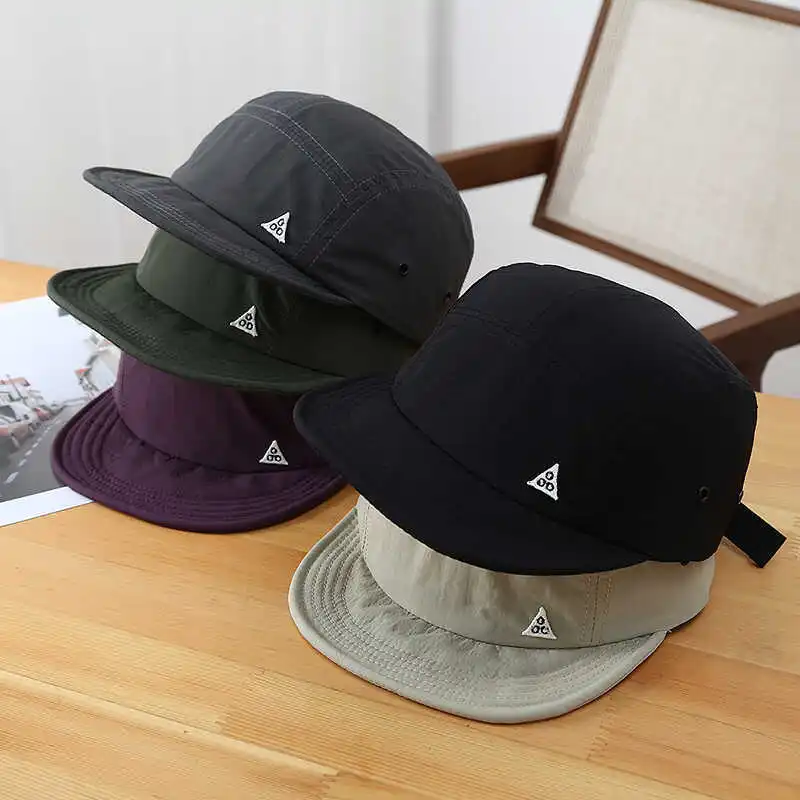 Outdoor Quick-Dry Baseball Cap Women's Korea Short Brim Baseball Hat Men and Wo…