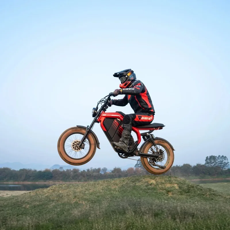 Luckeep M5Ultra Electric Motorcycle 2000W MOTOR 52V20AH Battery Powerful Electric Bike Adult City Commute Exercise OffRoad EBike