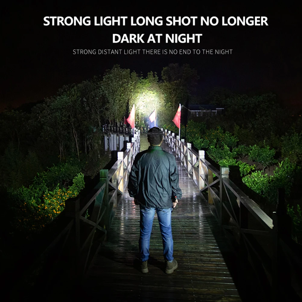 Mini 3W COB Led Headlight Waterproof Headlamp Head Flashlight Torch Outdoor Camping Night Fishing