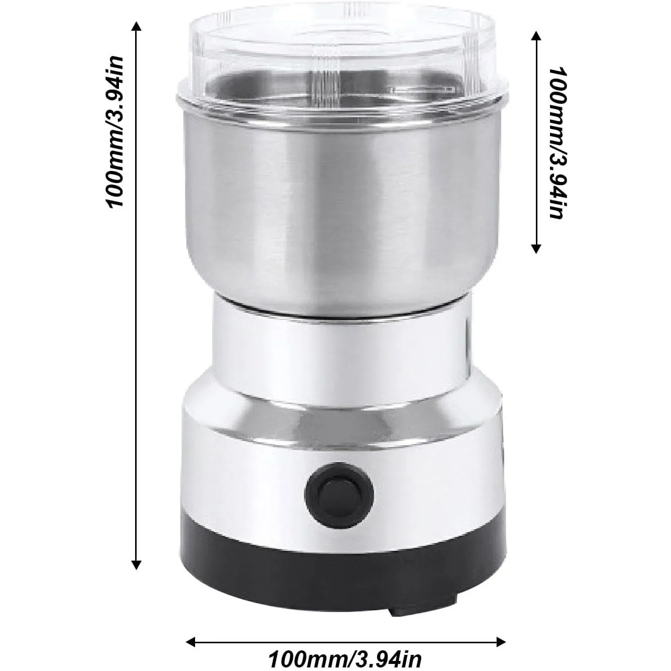 Electric Grinder Four Edged Blade Kitchen Cereal Nuts Beans Spices Grains Grinder Machine Multifunctional Home Coffee Grinder images - 6